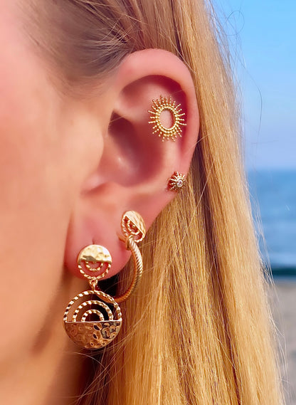 Boucles d'oreilles Ischia Or Pendantes