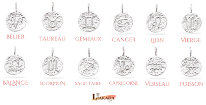 Collier Signe Astrologique Argent