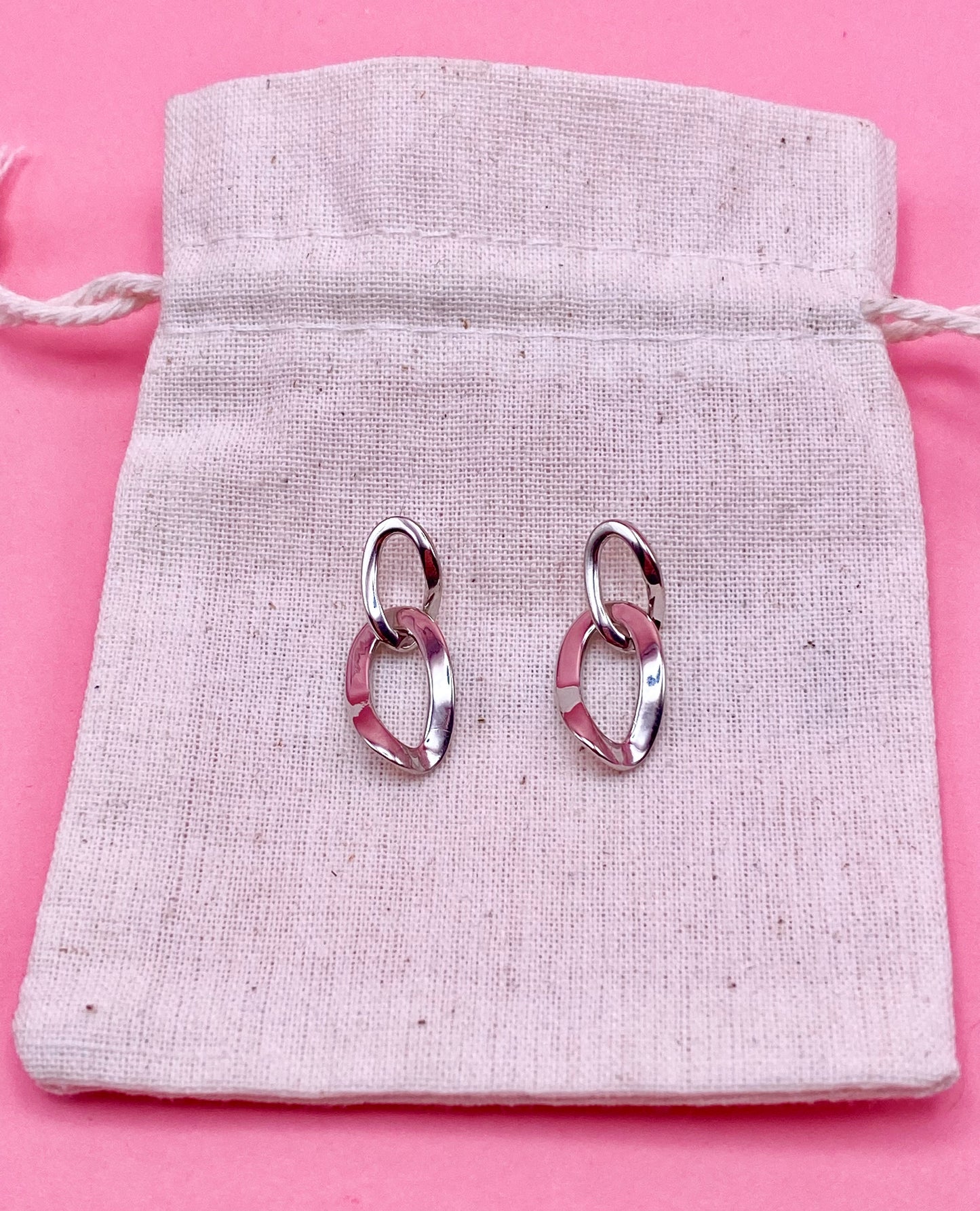 Boucles d'oreilles Roma Argent